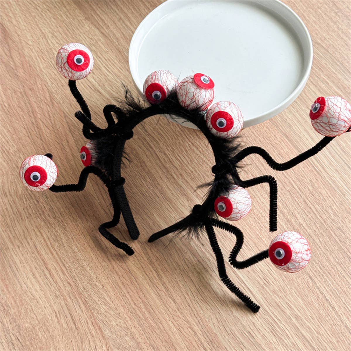 Halloween Spider Headband Cosplay Red Eye Style_Cwaha07549