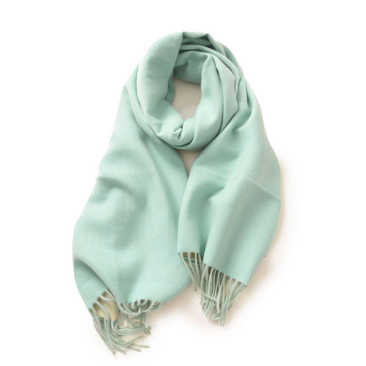 FASHION SCARF SOFT FAUX CASHMERE WITH TASSELS_CWASC0174