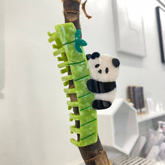 Cwaha4464_Girls Personalized Cute Panda Cartoon Hairpin