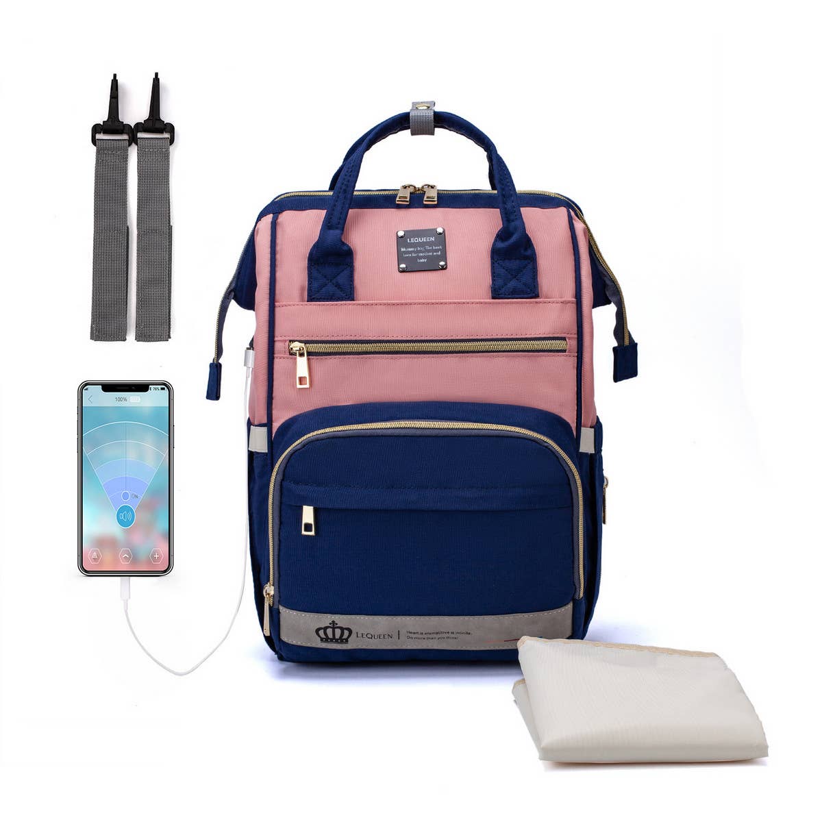 2024 NEW STYLE BACKPACK MOTHER AND BABY BAG_CWAB2231