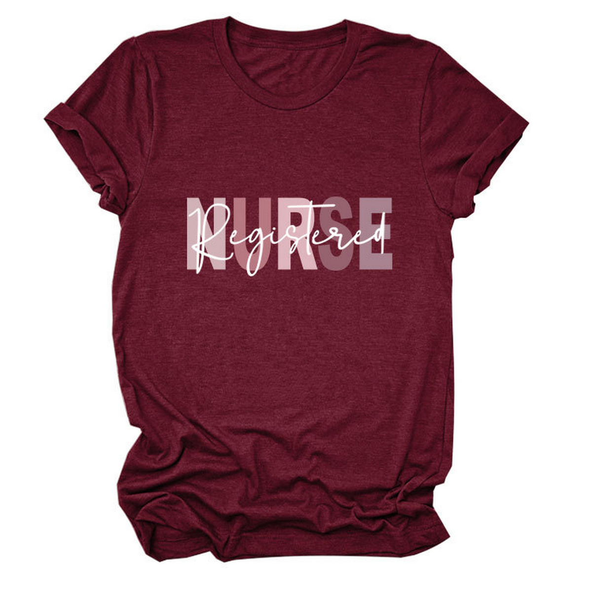 Trendy Plus Size T-Shirt For Women, Short Sleeve_Cwdsd8363