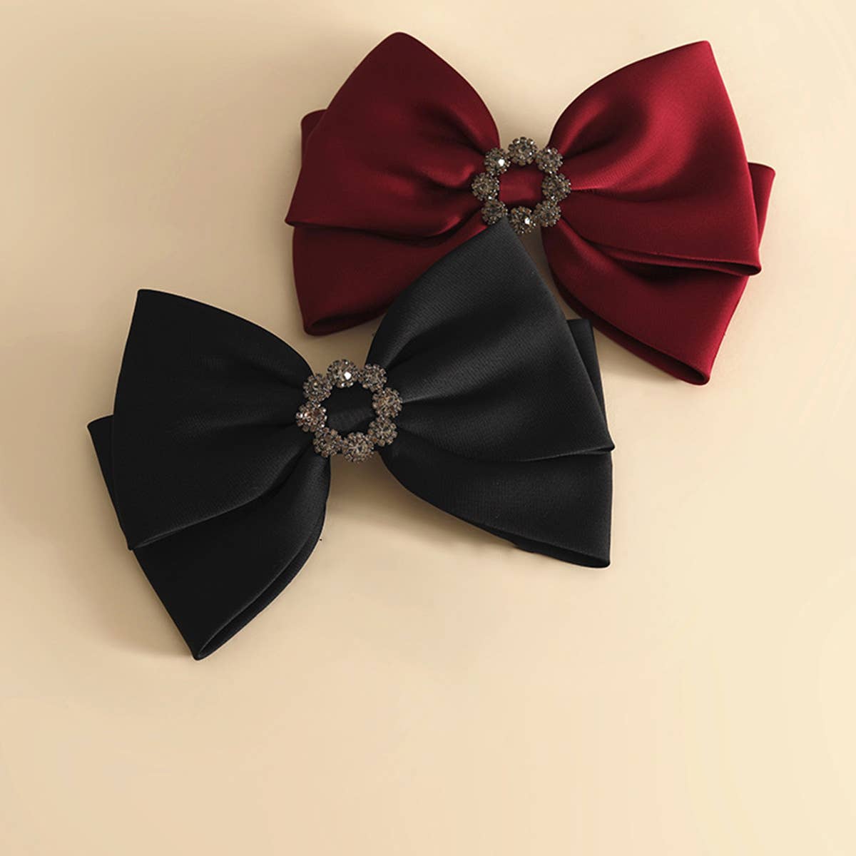 OVERSIZED BOW ELEGANT SIMPLE HAIRPIN_CWASC1068