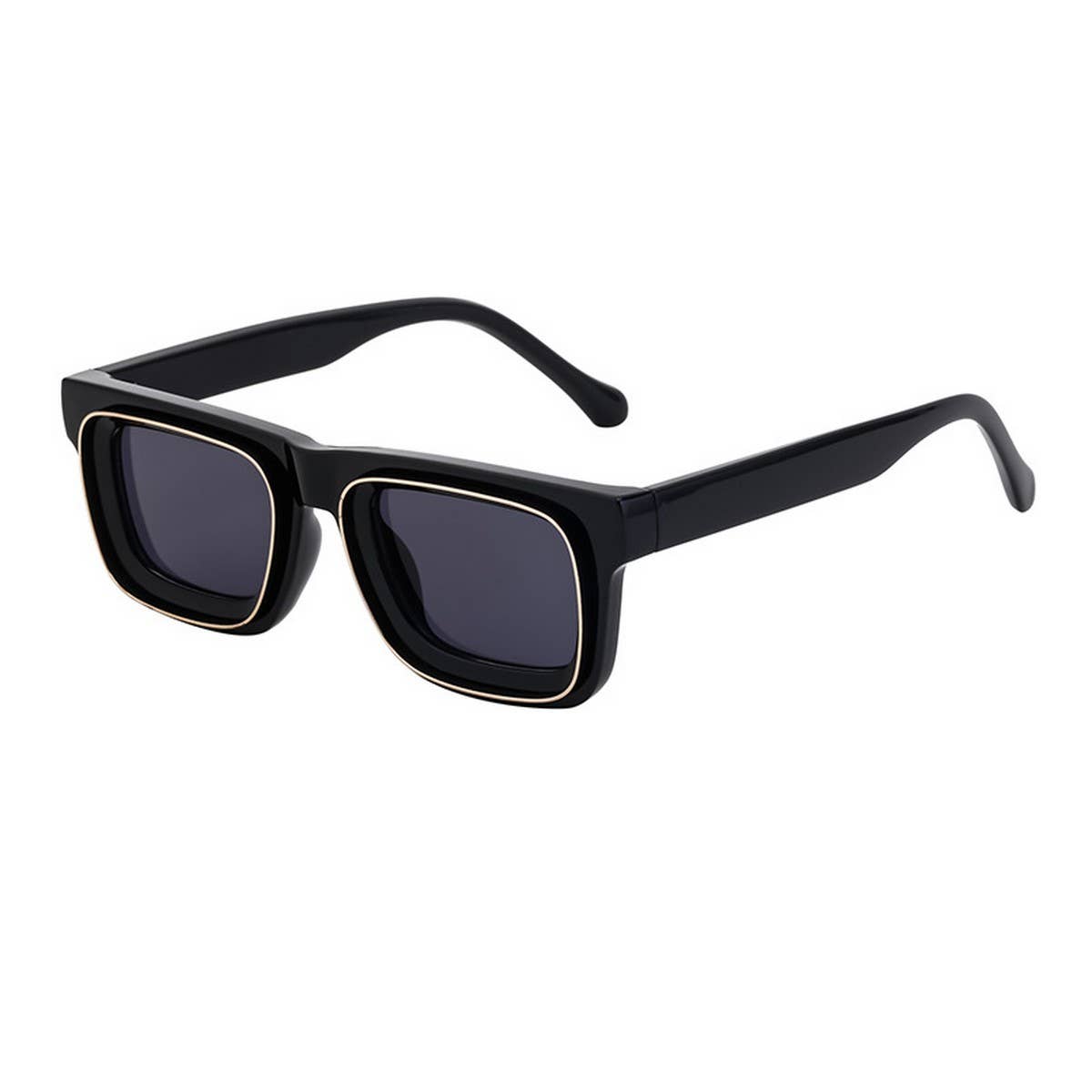 RETRO SQUARE FRAME OUTDOOR STREET STYLE SUNGLASSES_CWASG0686