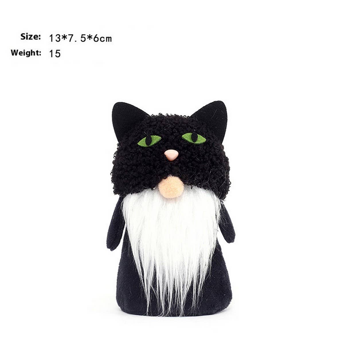 HALLOWEEN FACELESS PUMPKIN GNOME PARTY ORNAMENT_CWMM9864