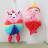 BATH POUF CUTE CARTOON MERMAID BATH BALL_CWMM3377