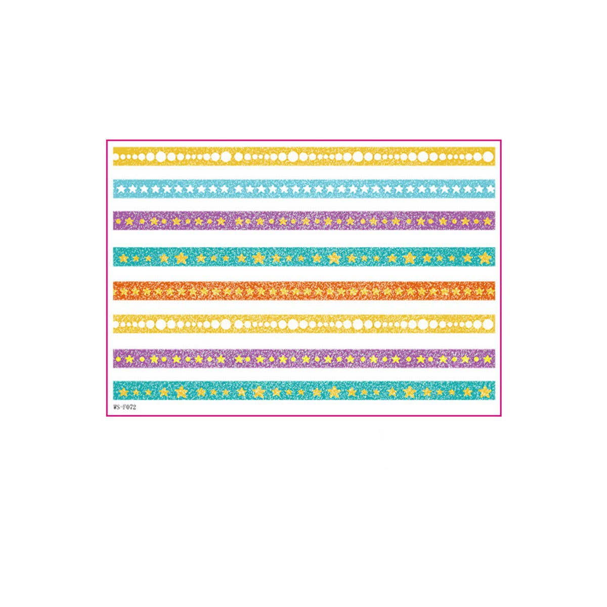 EASTER GLITTER WATER TRANSFER STICKERS FOR CANDLES_CWMM8367