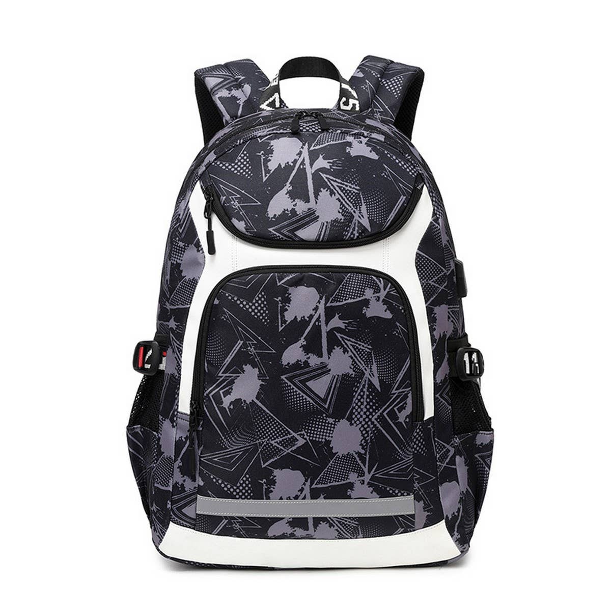 BOYS BACKPACKS FOR SCHOOL WATERPROOF PRINTED_CWAB5384
