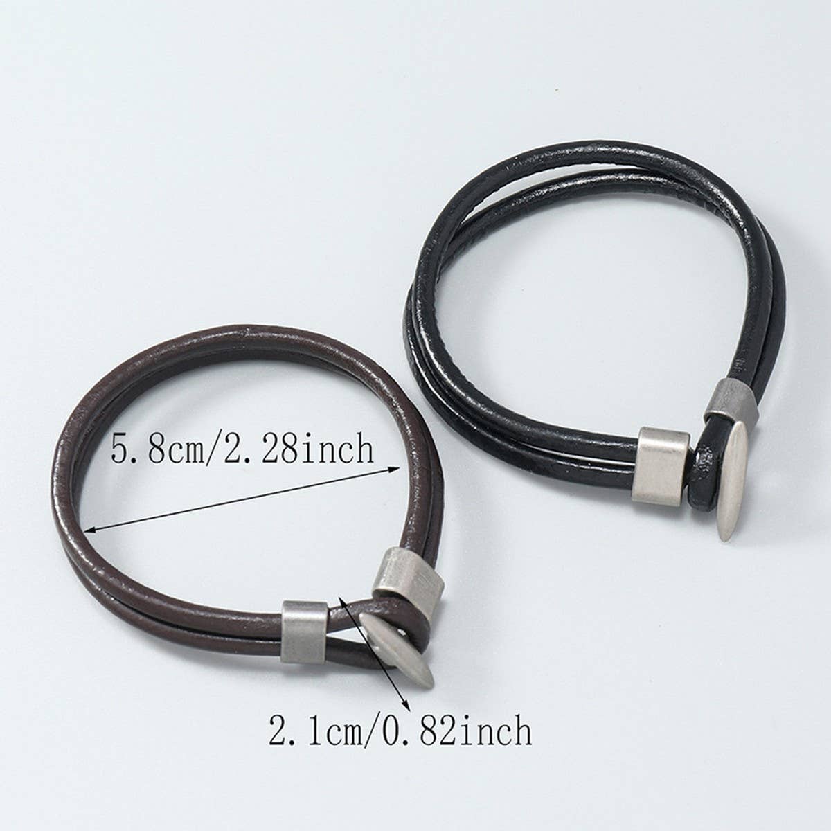 NEW RETRO SIMPLE PERSONALITY LEATHER BRACELET_CWMM4476