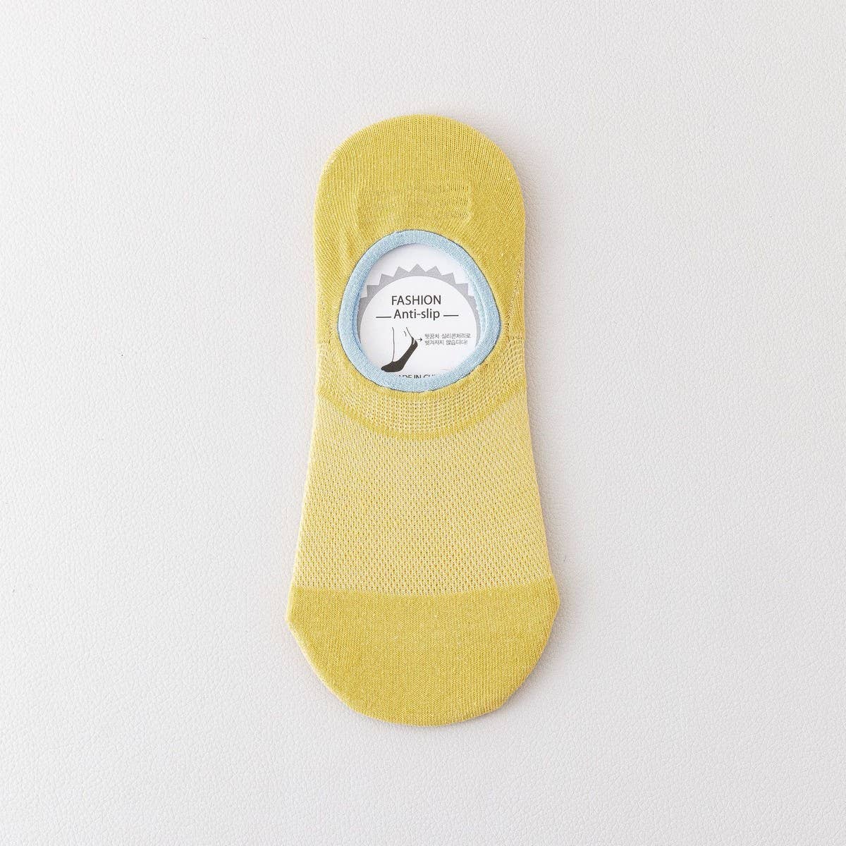 Versatile Solid Color Cotton Invisible Socks_Cwms2030