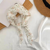Floral Triangle Scarf Headband Neck Wrap_ Cwasc02967
