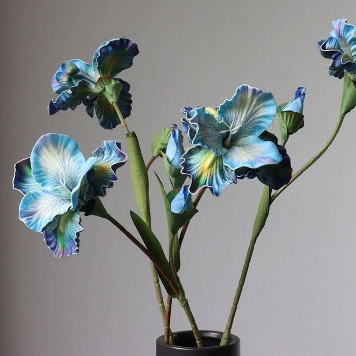 HIGH QUALITY ARTIFICIAL IRIS OIL PAINTING STYLE_CWMM6461