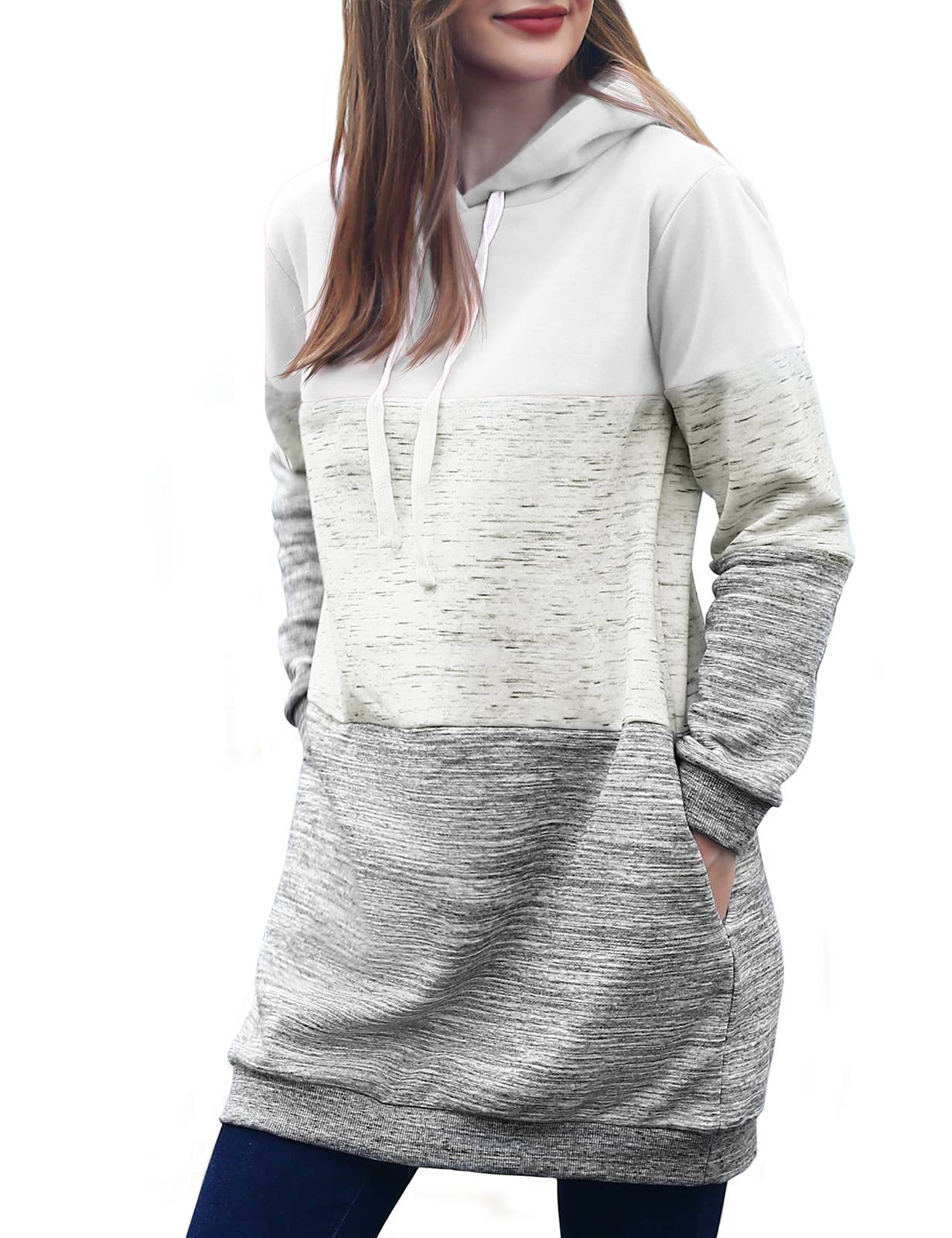 Women Fashion Long Hooded Hoodies_Cwohol439