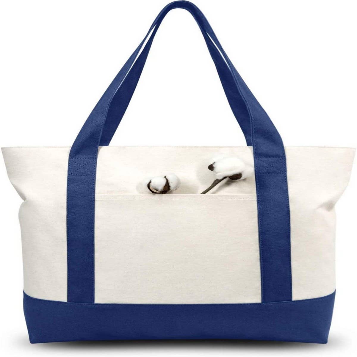Cwab2874_Canvas Home Shopping Large Capacity Tote Bag