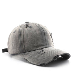 Vintage Washed Distressed Baseball Cap For Outdoor_Cwah1869