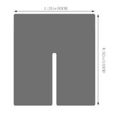 GEOMETRIC BLACK AND RED SHAWL WITH SPLIT HOOD_CWASC0263