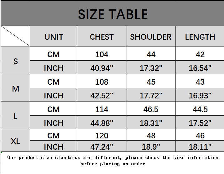 Solid-Color Short Zipper Stand-Up Collar Vest