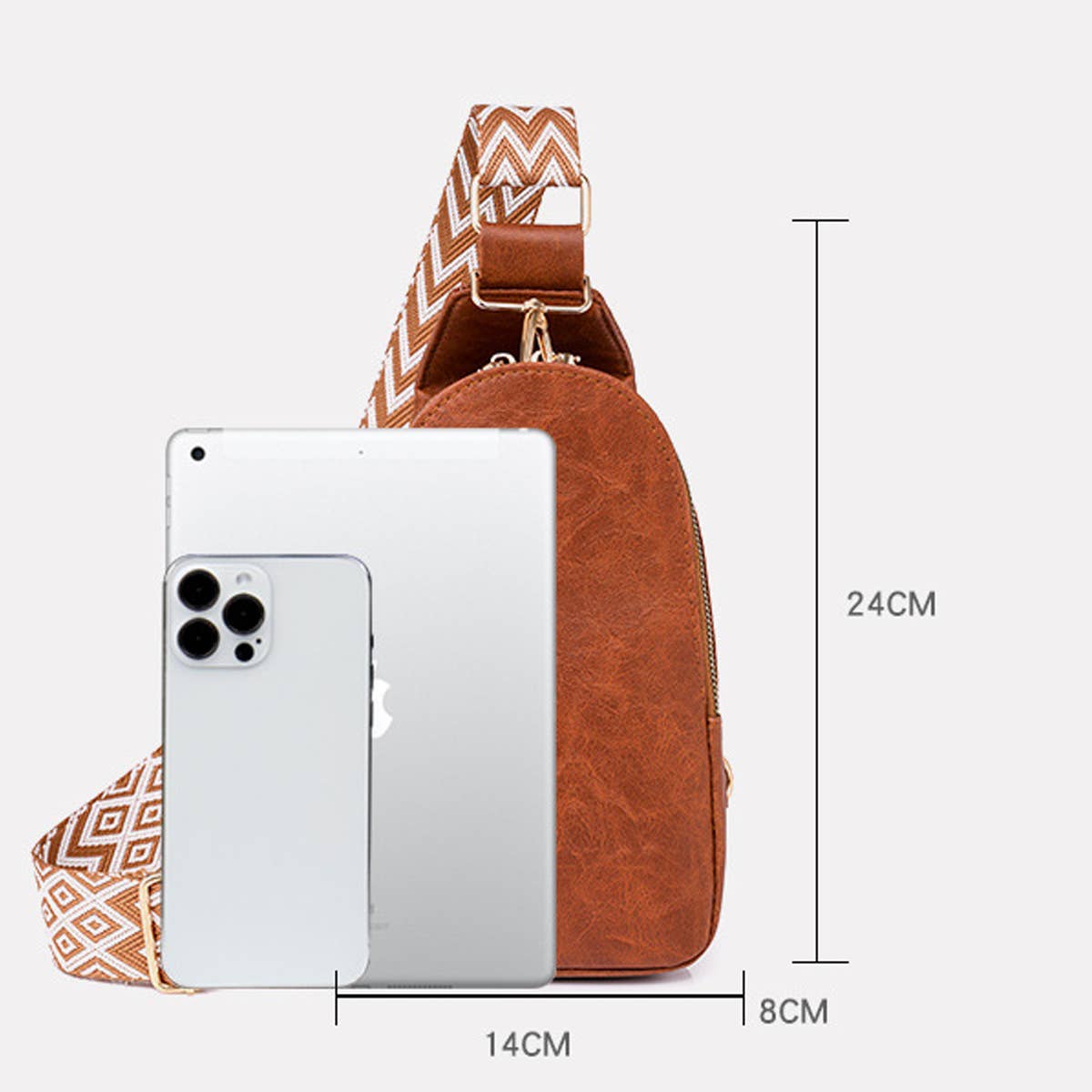 Vintage Single Bohemian Crossbody Bag_Cwab2724