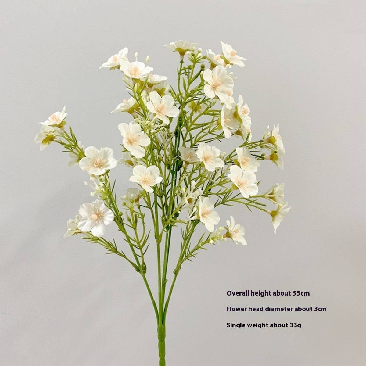 COLORFUL GYPSOPHILA SPRAY WITH 6 BRANCHES FAUX_CWMM6523