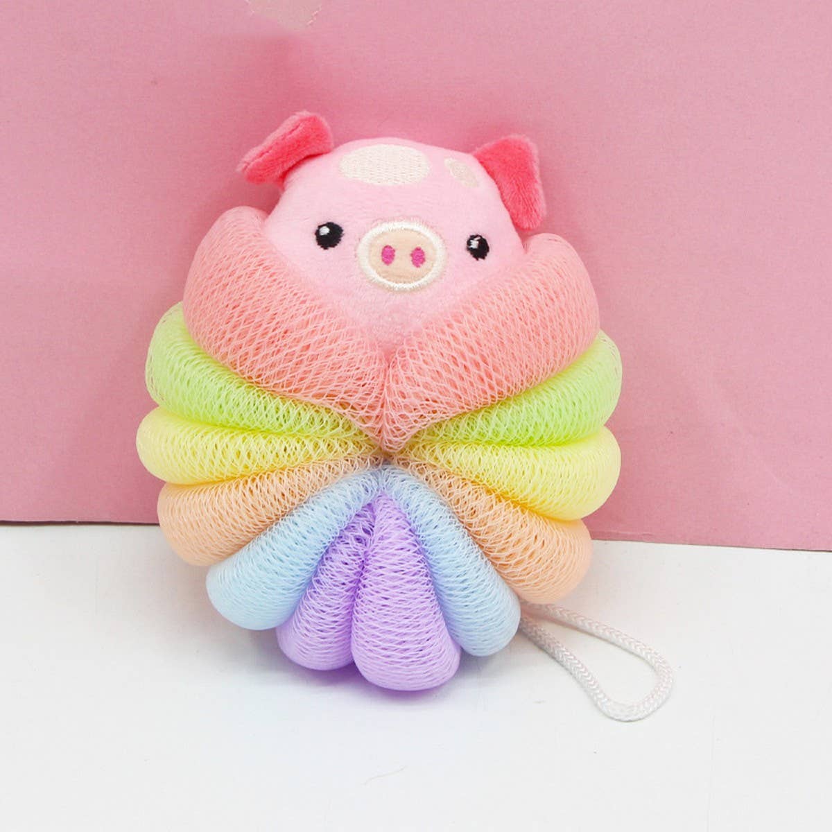 Cwmm8745_Cute Cartoon Soft Bath Ball Bath Flower