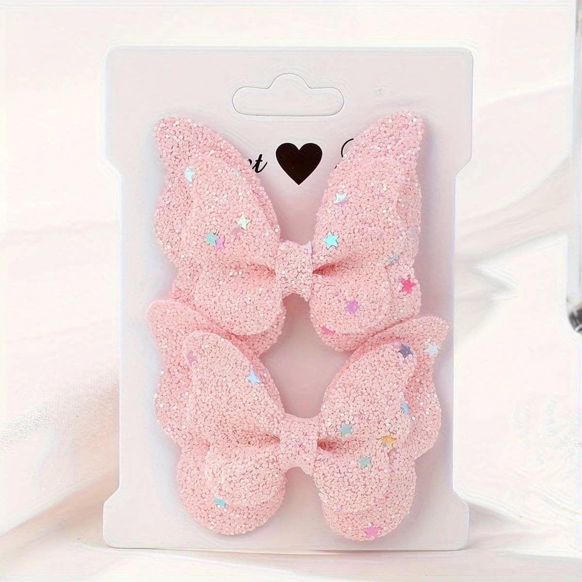 3D GRADIENT GLITTER BOW BABY HAIR CLIP_CWAHA6755