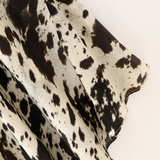 SATIN MIDI SKIRT TRENDY ANIMAL PRINT DESIGN_CWDSD8350