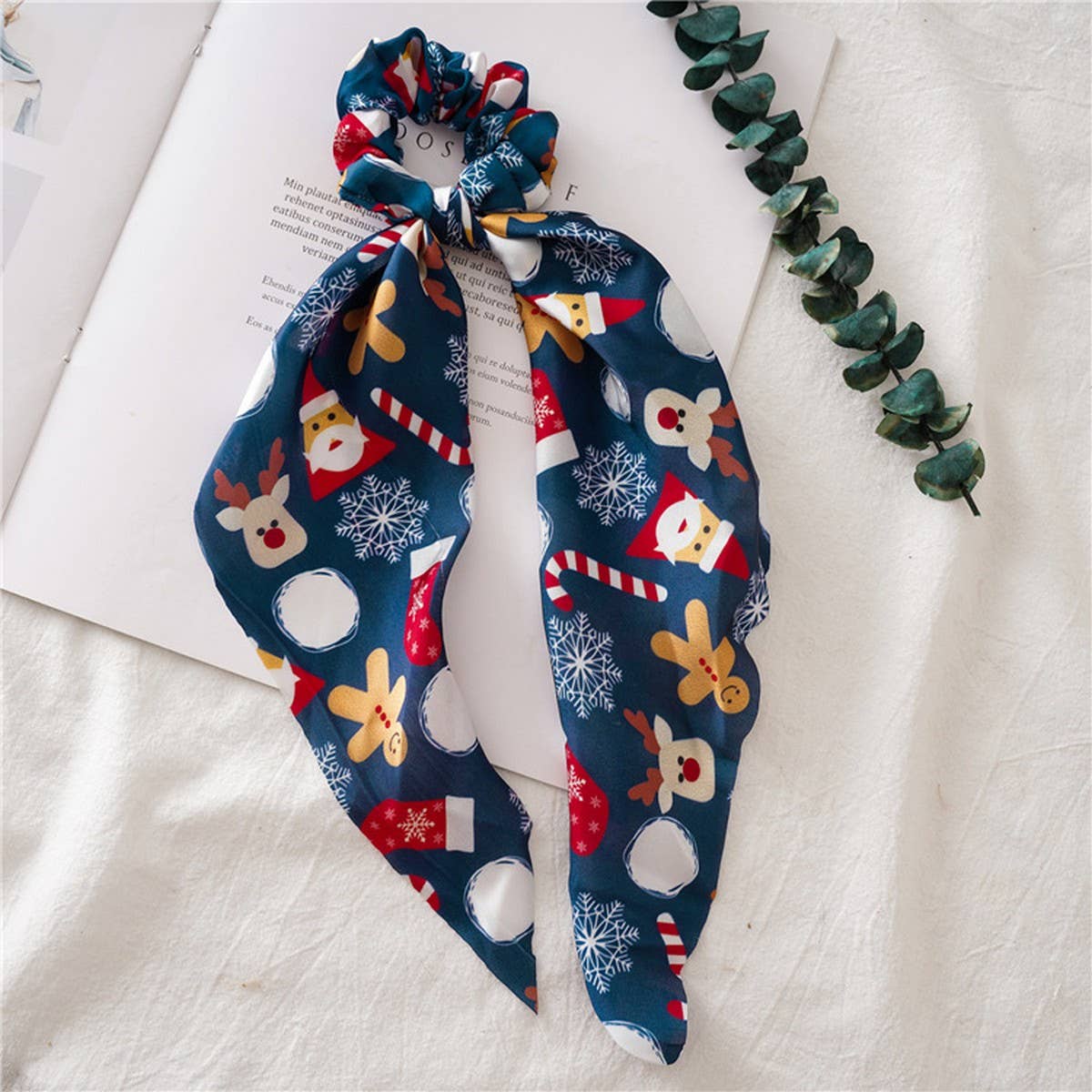 CHRISTMAS ALL MATCH HAIR SCRUNCHIES_CWAHA1948