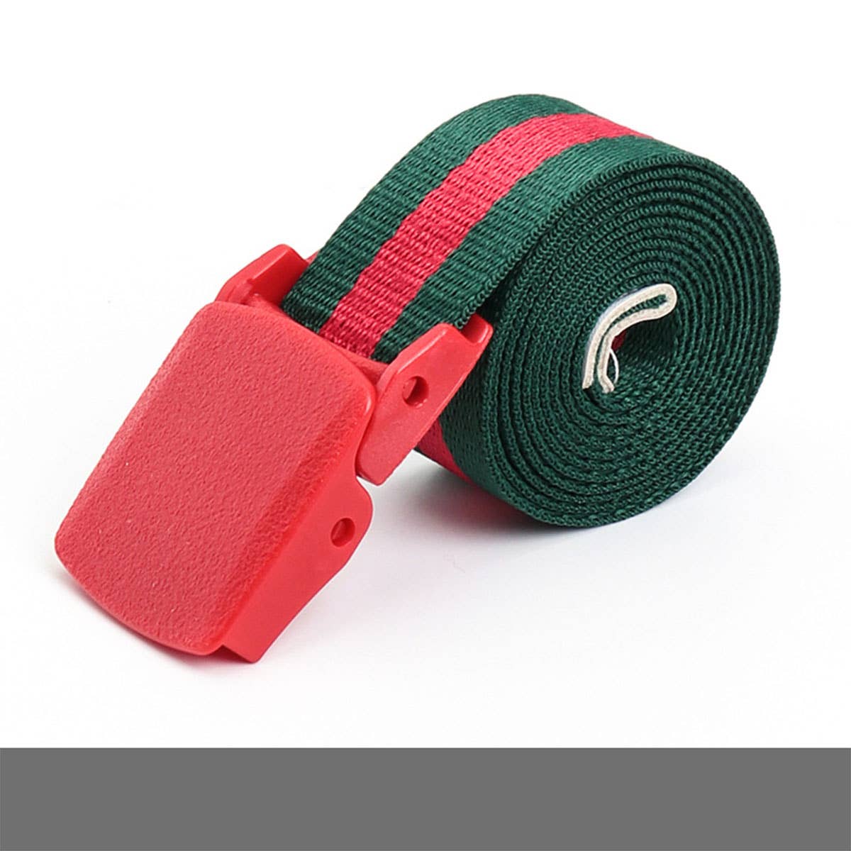 COLORFUL WOVEN SMOOTH BUCKLE CANVAS BELT_CWABE0685