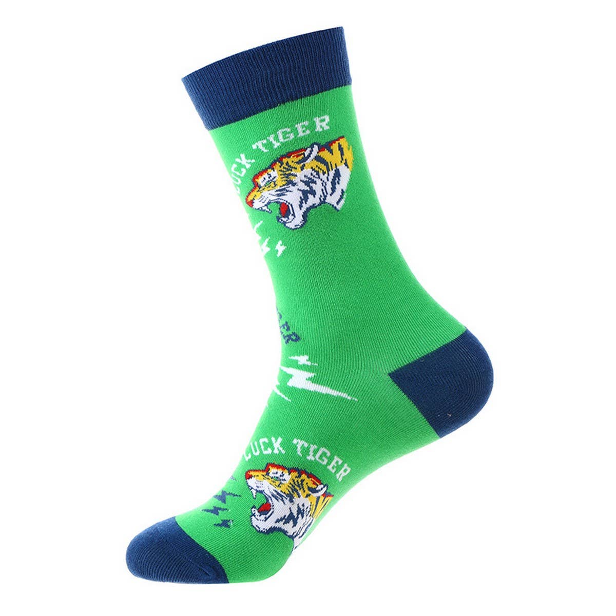 CASUAL GEOMETRIC MID CALF SOCKS_CWMS1004