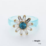 BEACH TRAVEL FASHION DIAMOND NECKLACE JEWELRY SET_CWAJE2914