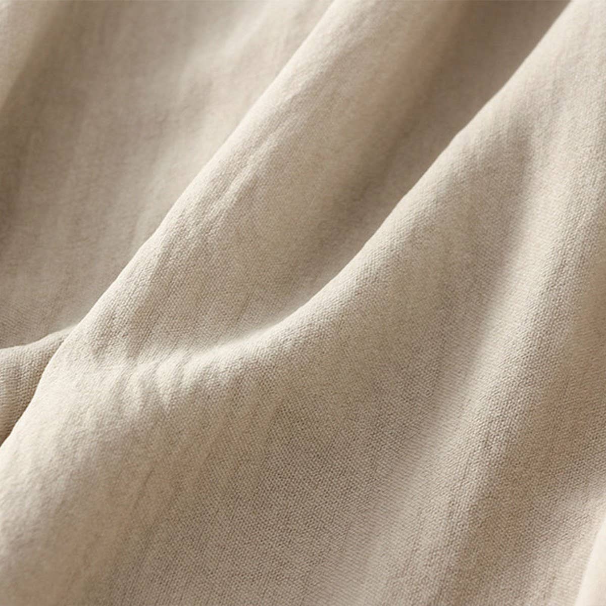 HIGH WAIST A LINE LOOSE FIT FLOWY MIDI SKIRT_CWBMS0332