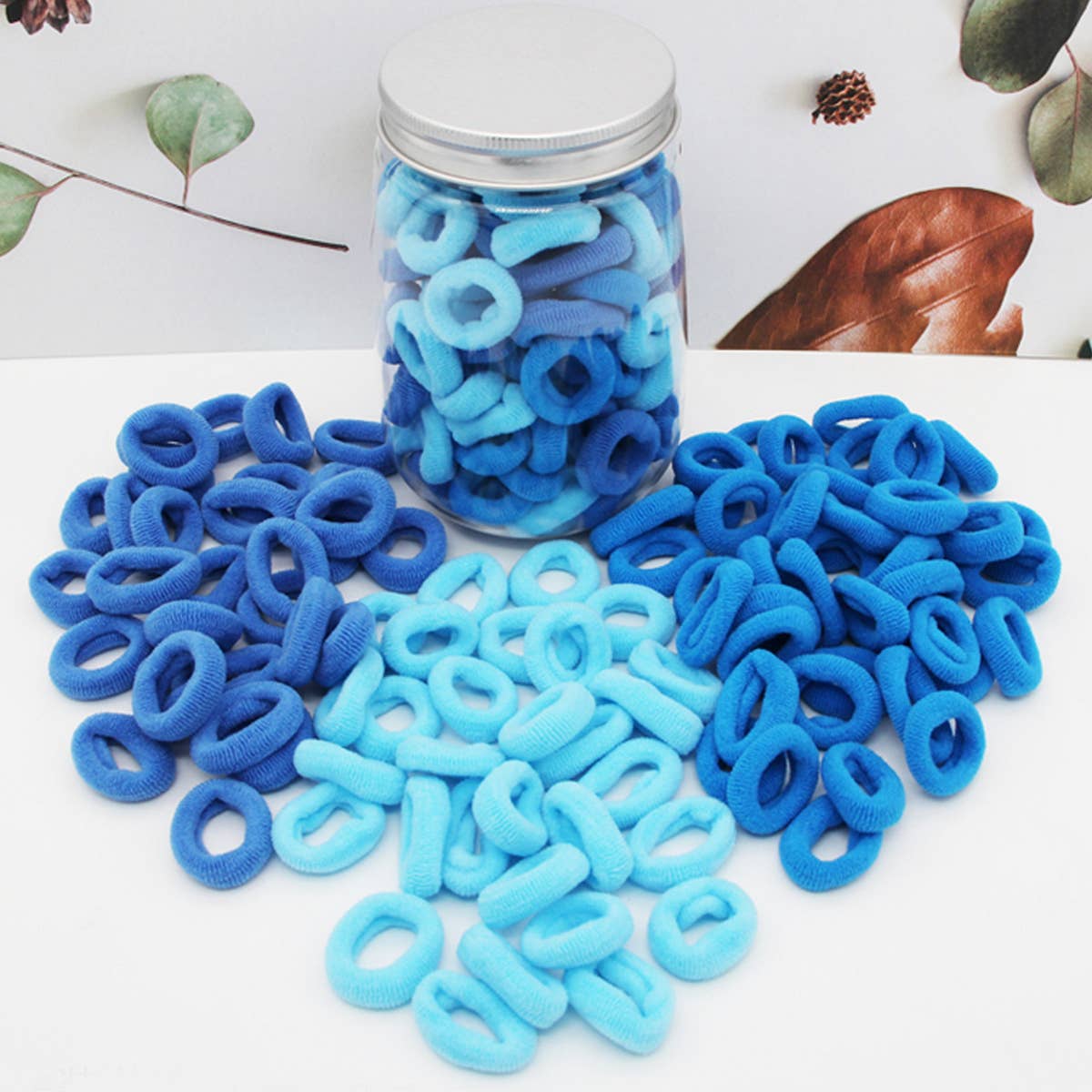 CHILDREN HIGH ELASTIC HAIR TIES100PCS BOX_CWAHA0503