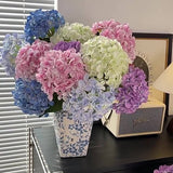 3D PRINTED 72 PIECE HYDRANGEA ARTIFICIAL FLOWER_CWMM6484
