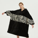 LEOPARD SHERPA HOODIE BLANKET PULLOVER FOR WINTER_CWAHA6520