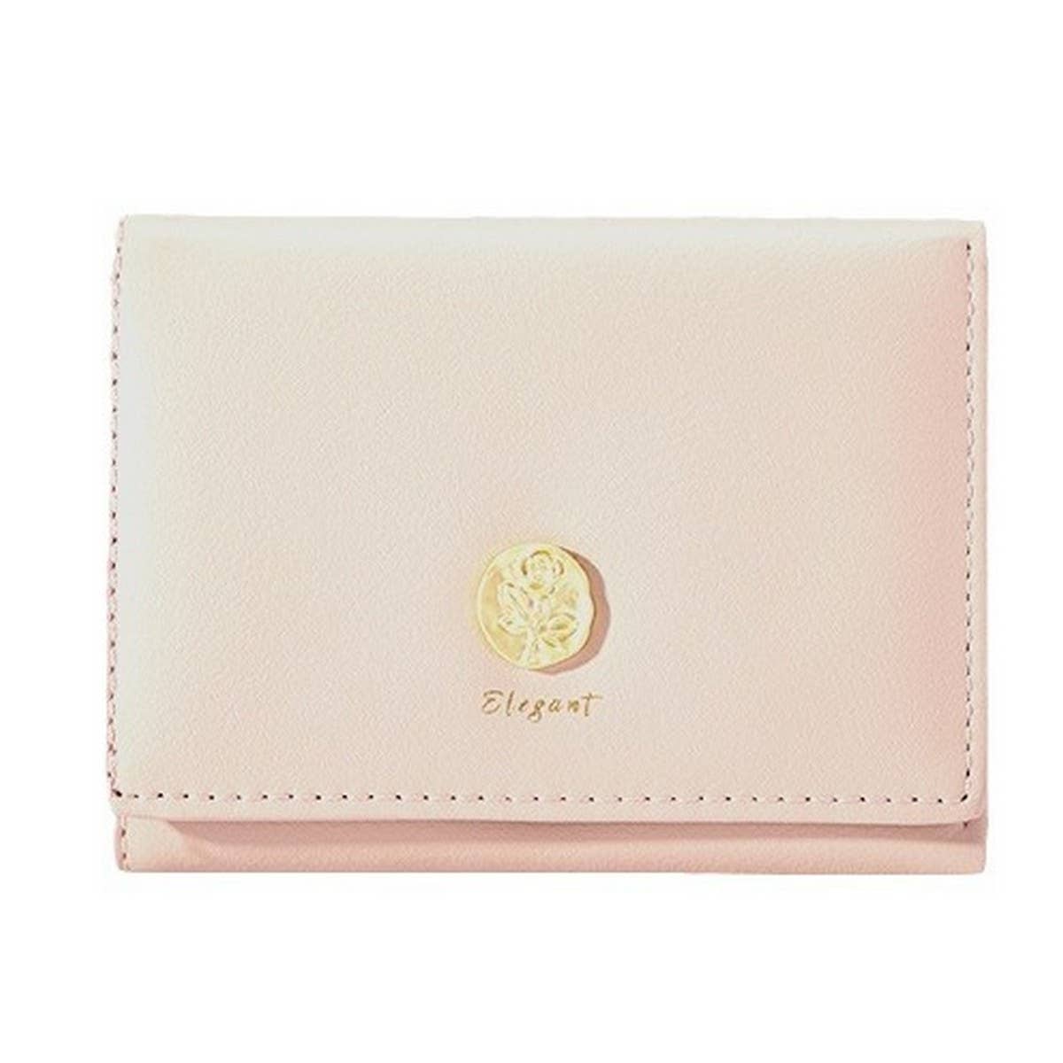 Simple Rose Design Wallet With Hand Strap_Cwab06239