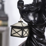 HALLOWEEN GRIM REAPER LANTERN RESIN DECOR_CWAJE5287