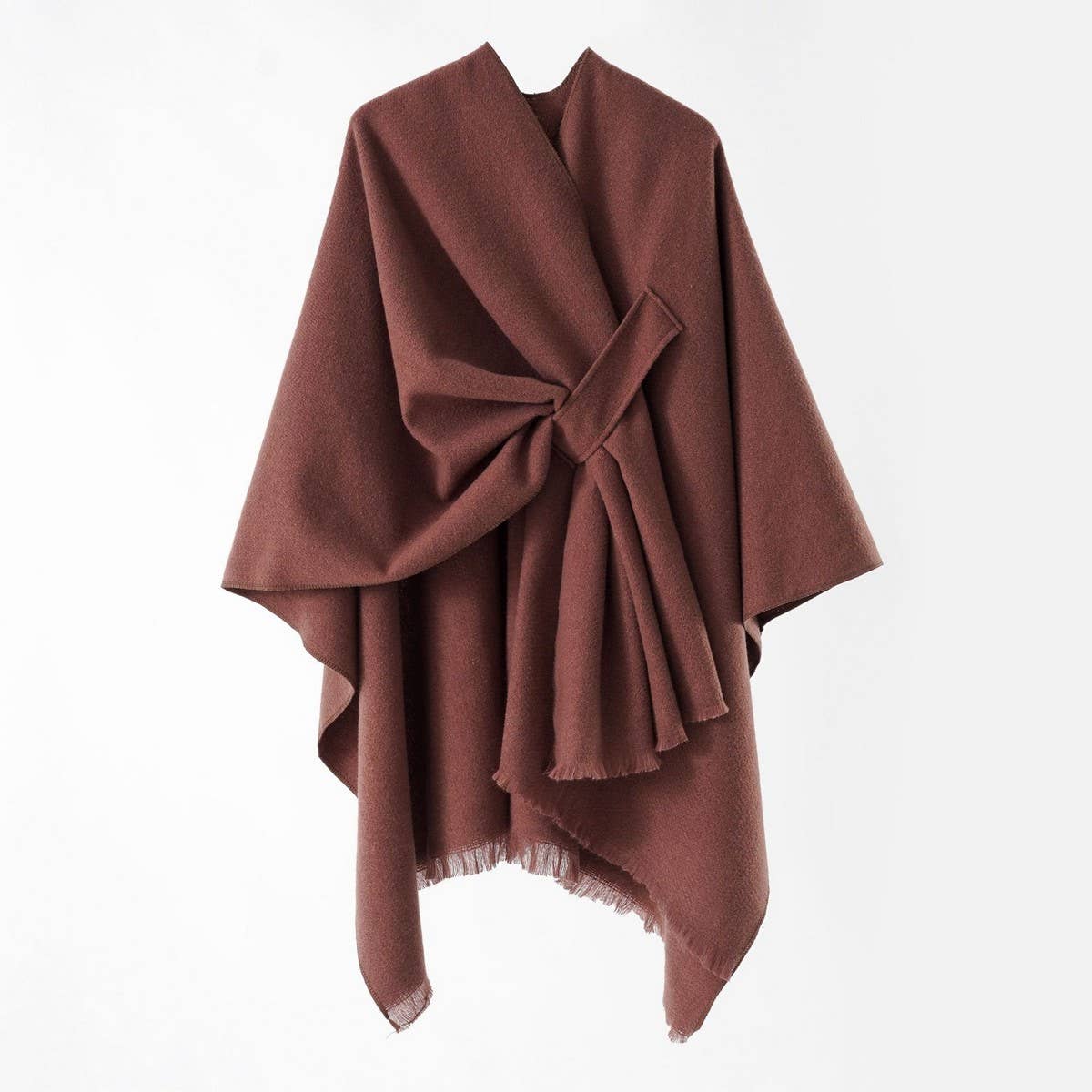 PURE COLOR HIGH GRADE WARM CASHMERE SHAWL_CWMM2091