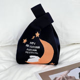 Casual Knitted Large Capacity Shoulder Bag_Cwab3078