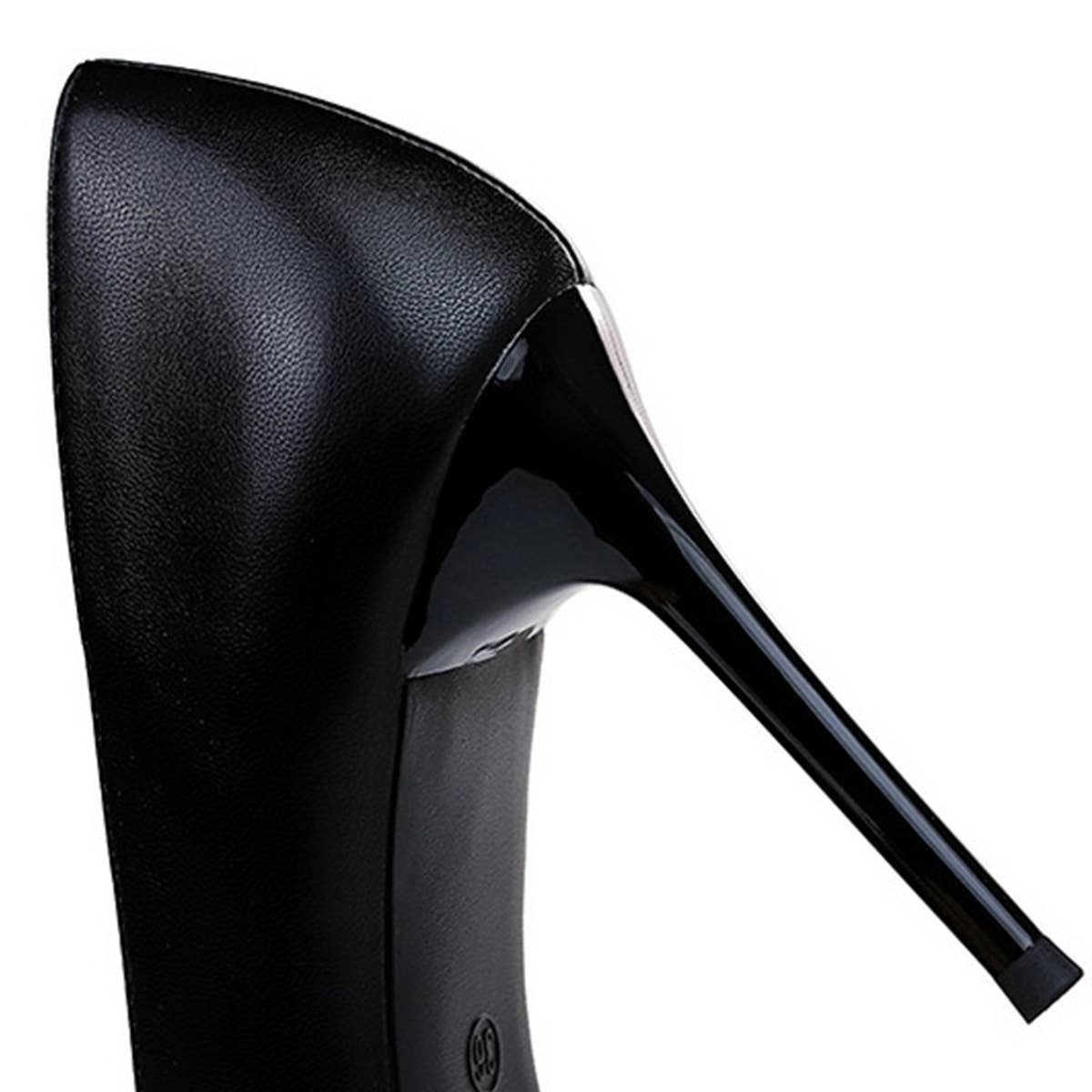 COLOR BLOCK POINTED TOE PEARL BOW HIGH HEELS_CWSHH0099