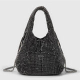 PORTABLE BUCKET BAG ELEGANT RHINESTONE EVENING BAG_CWAB3586