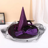 Cwah4023_Halloween Ghost Festival Witch Hat New Party Props