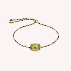 Womens Tarot Diamond Oil Drop Bracelet_Cwmm5523