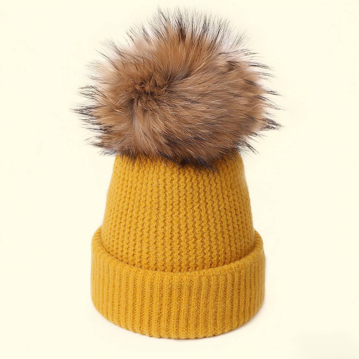 Women¡¯S Warm Knit Beanie Hat With Ear Cover_Cwah04999