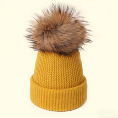 Women¡¯S Warm Knit Beanie Hat With Ear Cover_Cwah04999