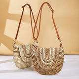 2024 NEW PASTORAL CLAMSHELL WOVEN BAG_CWAB1986