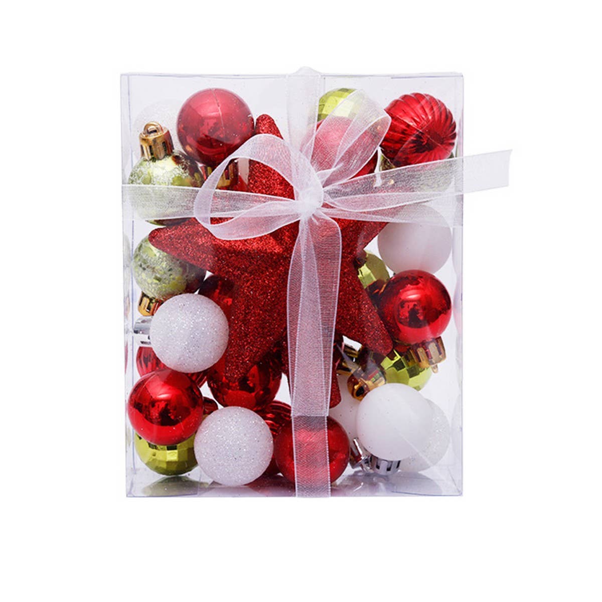 3CM PAINTED CHRISTMAS BALLS SET OF 30PCS_CWAJE5308