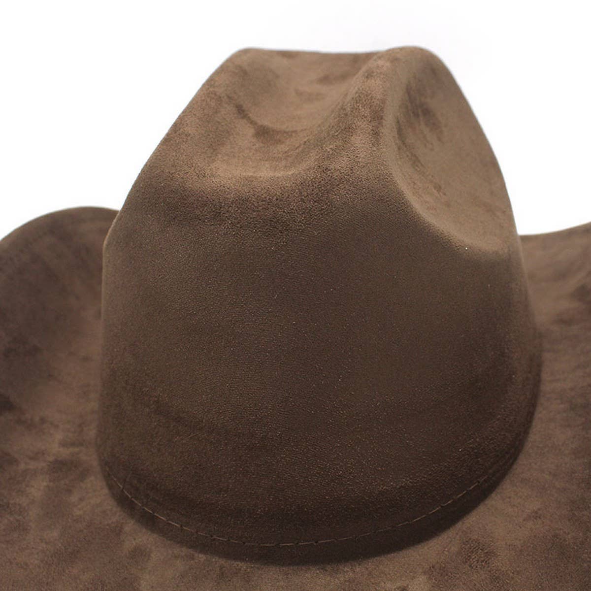 FAUX SUEDE FELT COWBOY HAT MENS CLASSIC FEDORA_CWAH2510