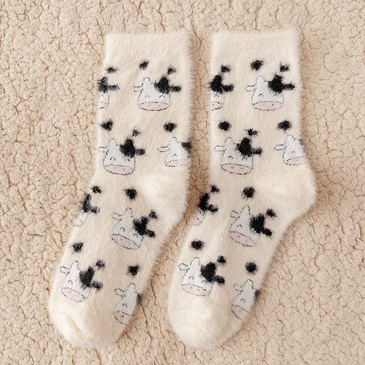 CUTE WARM SEASON LINT FREE FLOOR SOCKS_CWMS0797