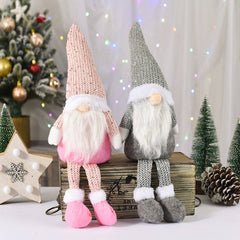 CHRISTMAS FACELESS OLD MAN DOLL WINDOW DISPLAY_CWMM2920