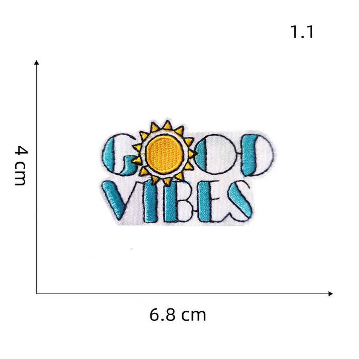 EMBROIDERED CARTOON PLANET EMBROIDERY PATCH_CWMM4053