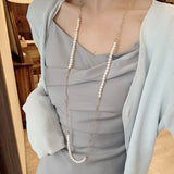 Womens Elegant And High-End Long Necklace